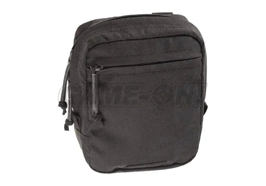Clawgear - Dobbel Medium Multilomme - MOLLE - Svart - Game-On.no