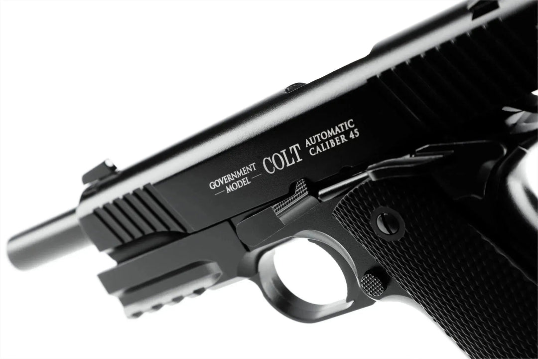 Colt M45 CQBP - Sort - 4.5mm BB - Game-On.no