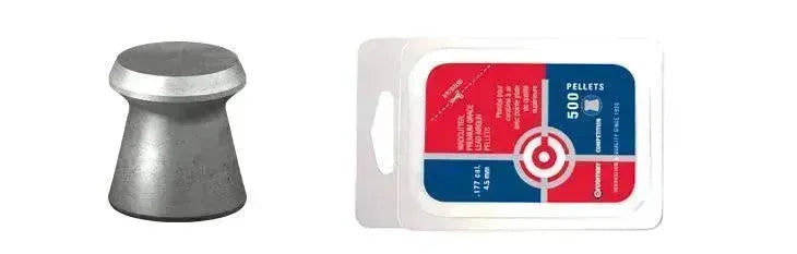 Crosman Wadcutter Pellets 4.5mm Luftgeværkuler - 500stk - Game-On.no