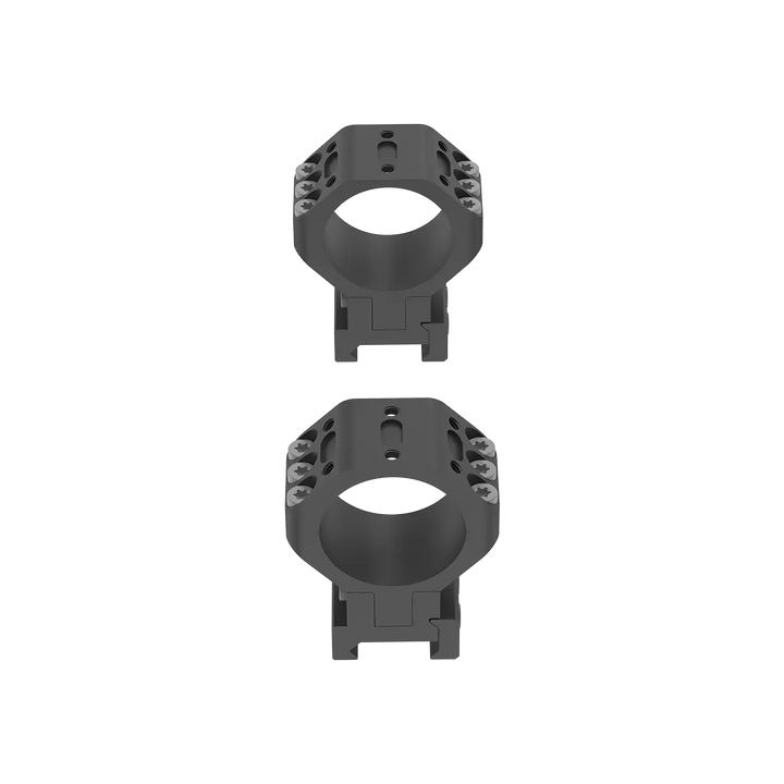 Vector Optics X-ACCU Ø34 Justerbare Montasjeringer 21mm - Sort - forfra