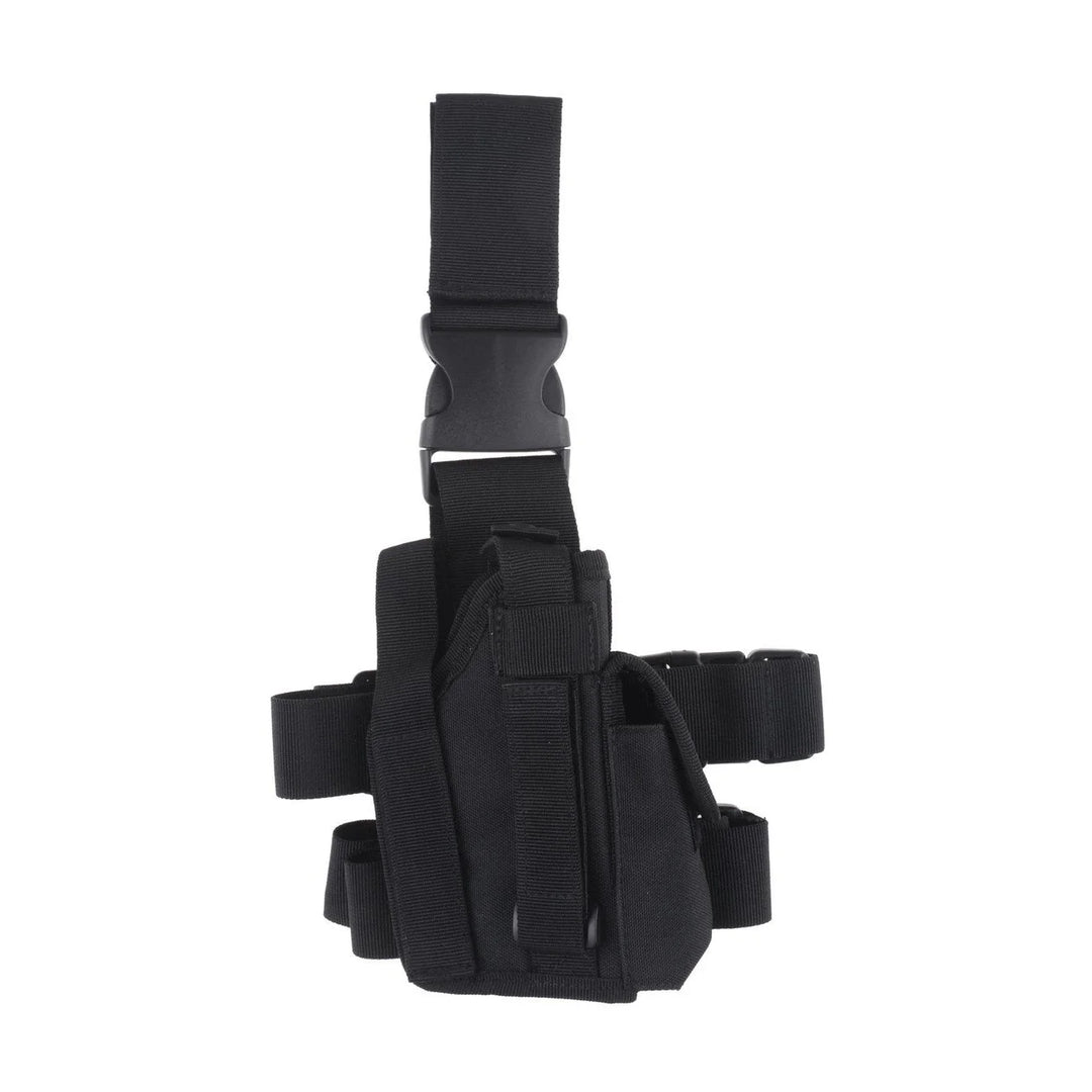 Universal Drop-Leg Lårhölster med <tc>Magasin</tc>ficka - Svart