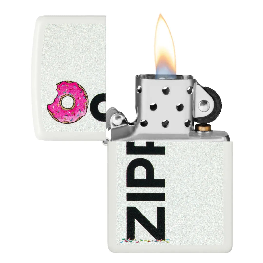 Frosted Doughnut Zippo Motiv - Lighter - Game-On.no