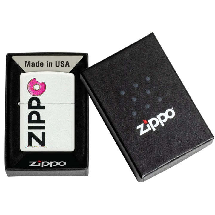 Frosted Doughnut Zippo Motiv - Lighter - Game-On.no