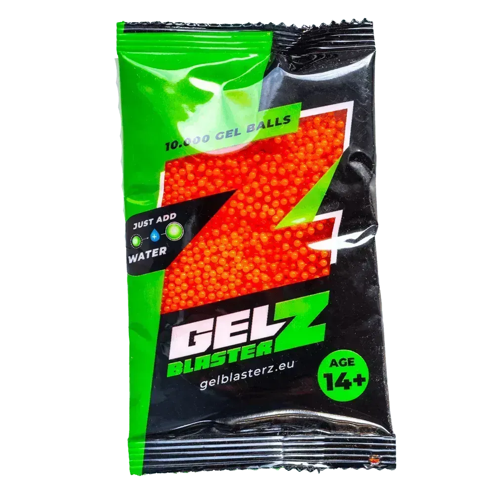 Gel Balls - Gel Blasterz - 10 000stk - Game-On.no