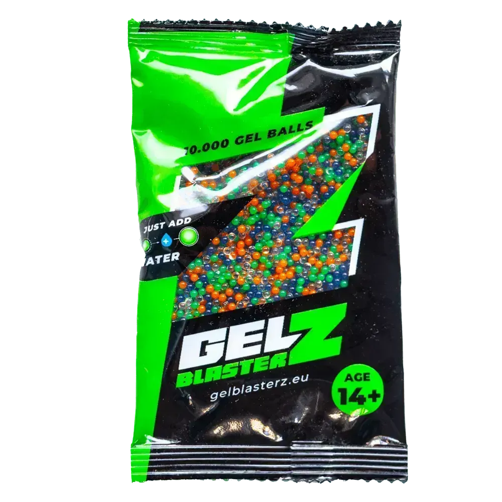 Gel Balls - Gel Blasterz - 10 000stk - Game-On.no