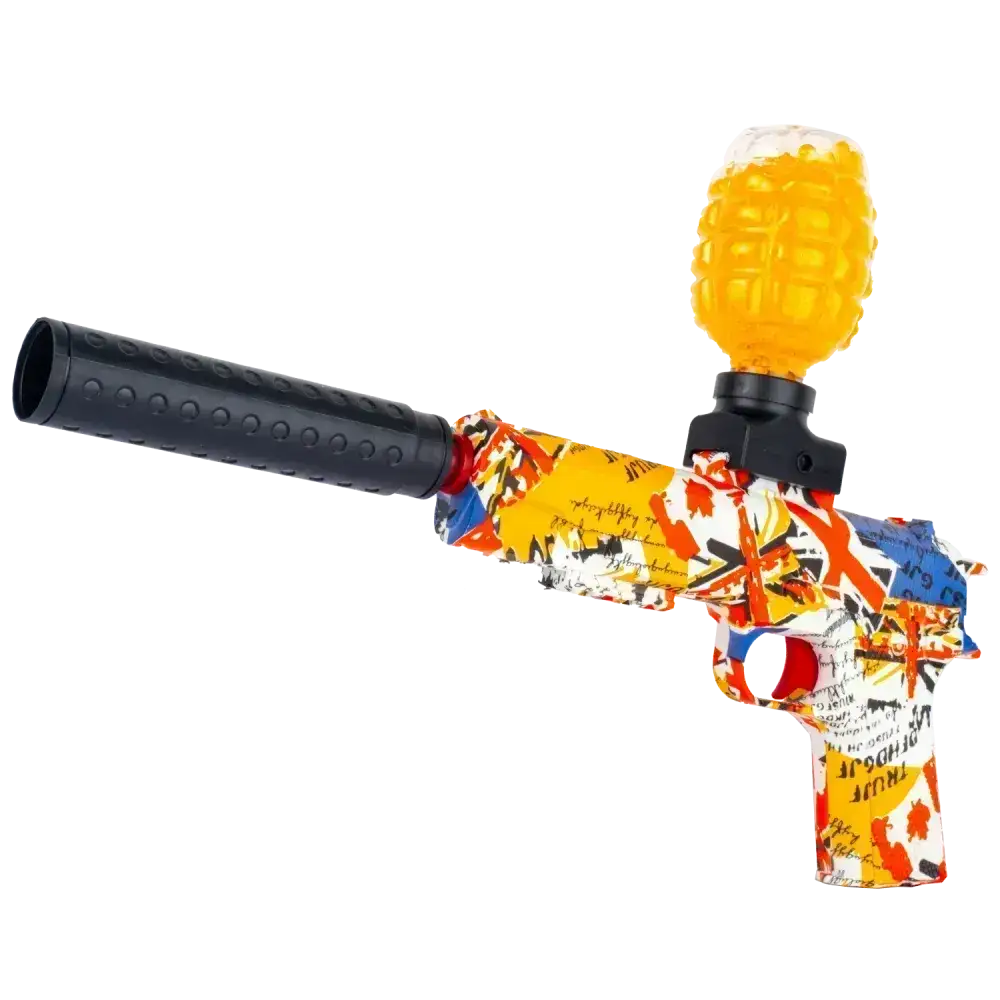Gel Blasterz - Deaglez V2 SpeedStrike - Oransje - Game-On.no