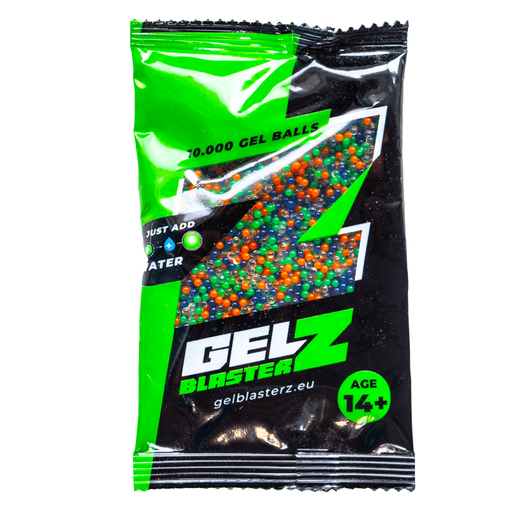 Gel Balls - Gel Blasterz - Grønne - 10 000stk