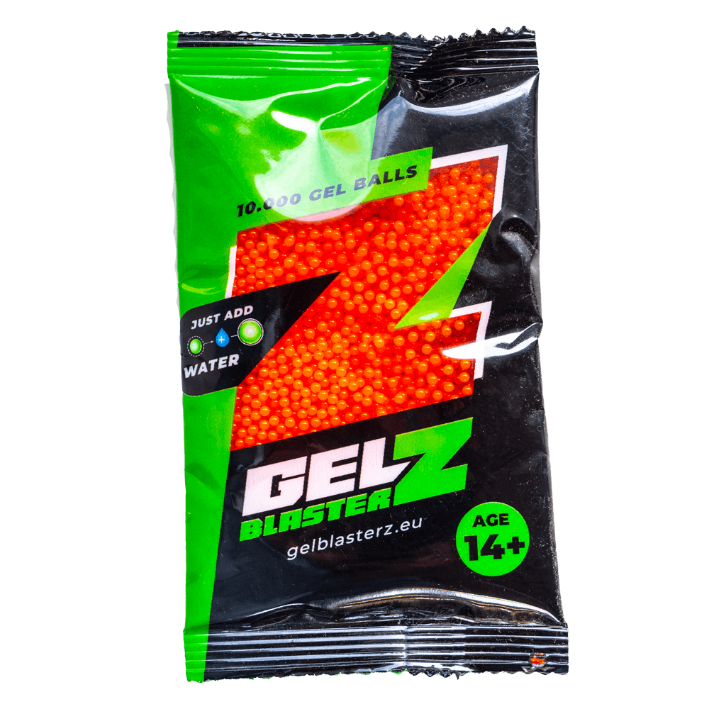 Gel Balls - Gel Blasterz - Grønne - 10 000stk