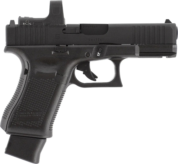 GLOCK 19 Gen5 MOS Softgunpistol med Blowback - Pakkesett - Game-On.no