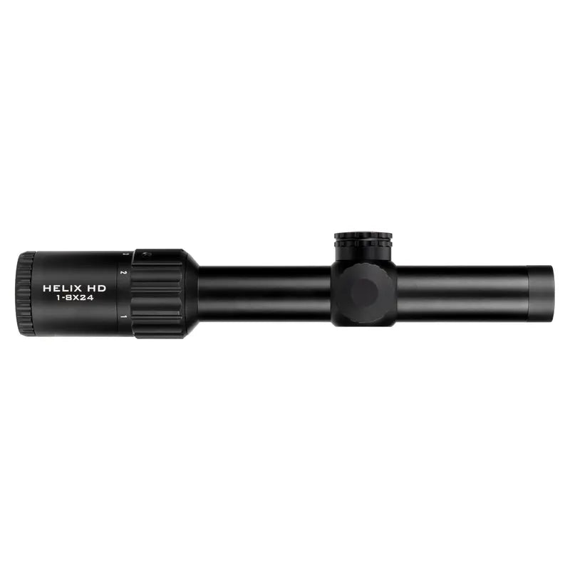Element Helix HD 1-8x24 LPVO, sett fra siden