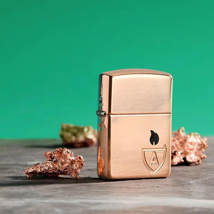 Armor - Solid Copper Case - Lighter