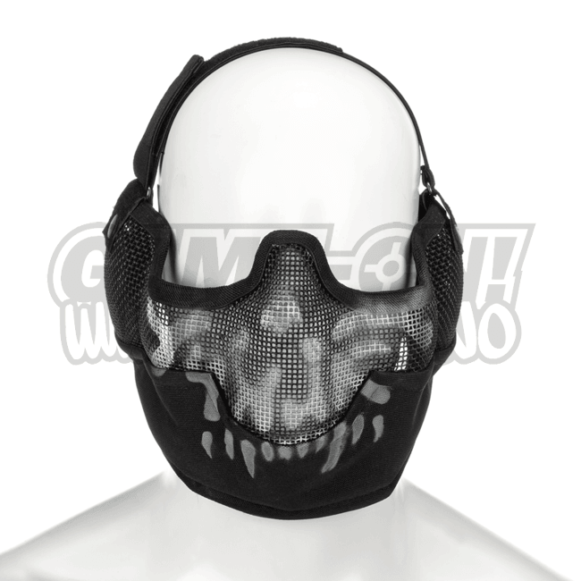 Invader - Mesh Maske med Gitter V2 - Death Head - gameon.eu