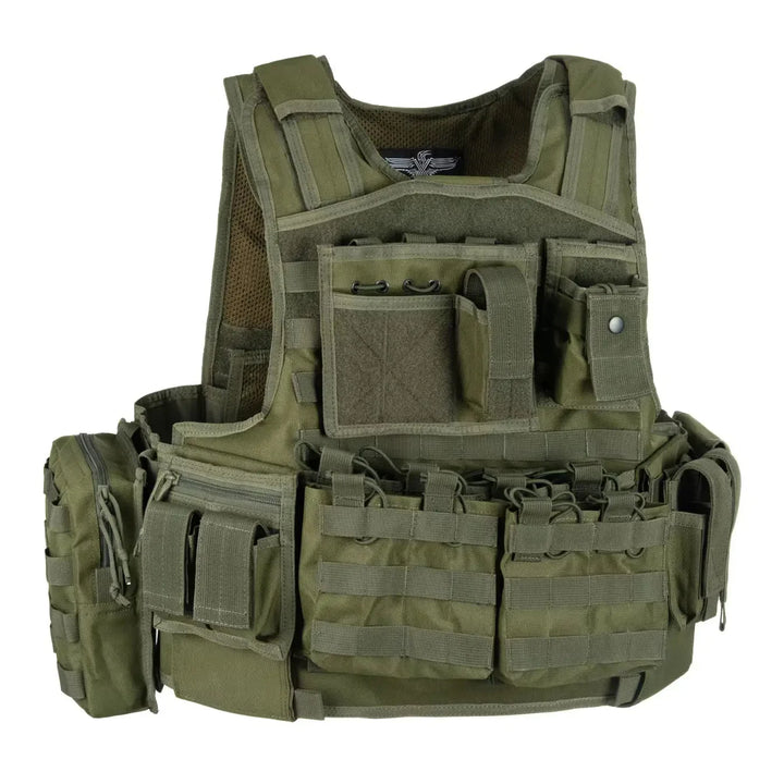 Invader Gear - Mod Carrier Combo - Färdig stridsväst - Oliv