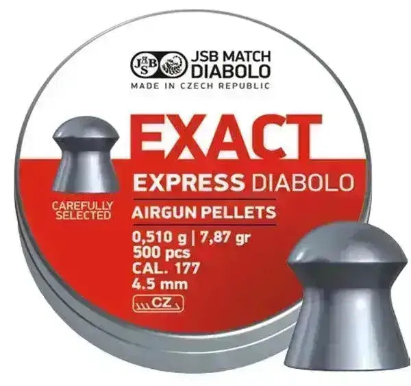 JSB Exact Express - 4.52mm - 500stk - Game-On.no