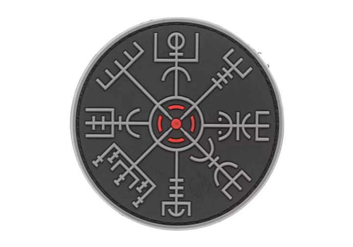 Patch - Viking Compass med kardborrband