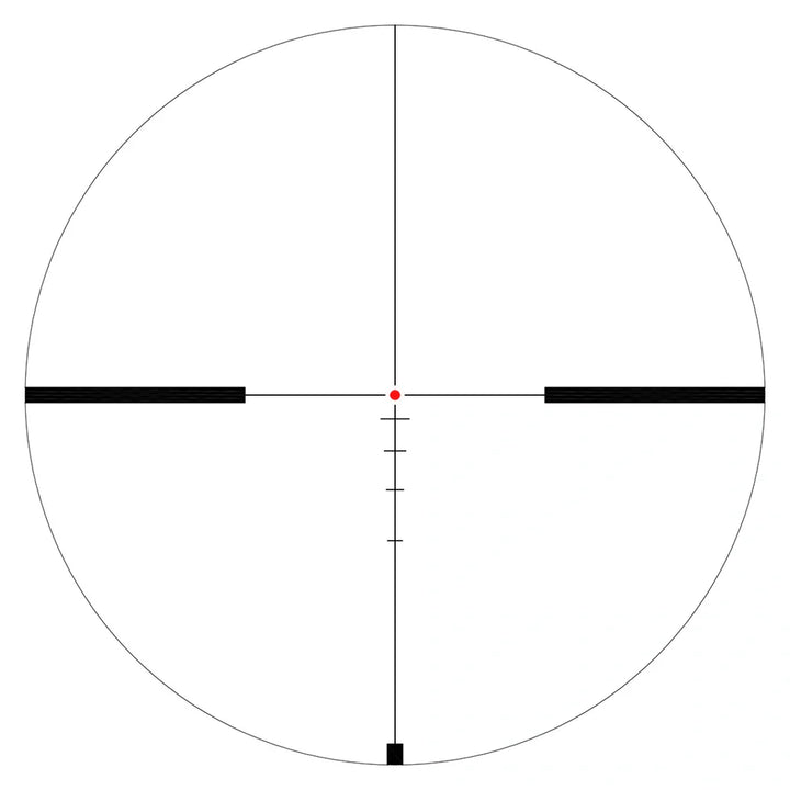 Keck Precision Kikkertsikte ED 1-6x24 SFPIR LPVO 30mm – Belyst retikkel, IPX7