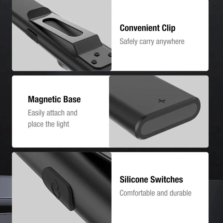 Klarus - E5 Svart - Oppladbar Tur og Lommelykt - 470 Lumen - Game-On.no
