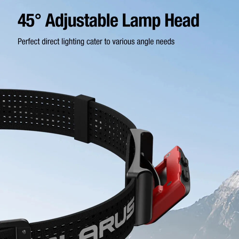 Klarus - HM5 - Vanntett Multifunksjon Hodelykt - 800 Lumen - Game-On.no