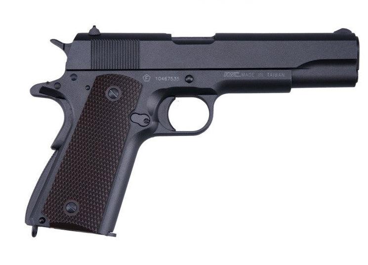 KWC - 1911 Co2 drevet Softgun med Blowback - Svart - gameon.eu