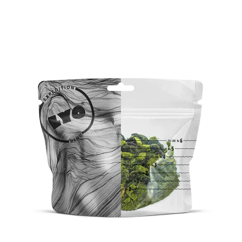 LYOFOOD Creamy Broccoli & Spinach Soup – Glutenfri kremet grønnsakssuppe for tur - Game-On.no