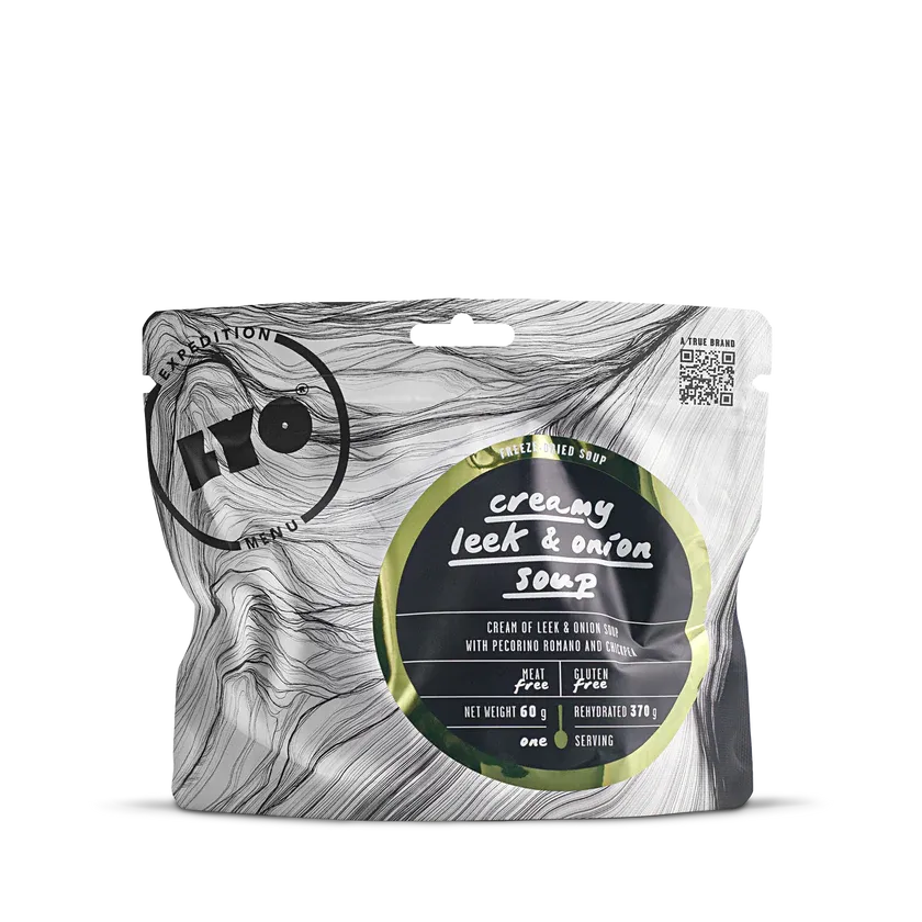 LYOFOOD Creamy Leek & Onion Soup – Glutenfri kremet suppe for tur - Game-On.no