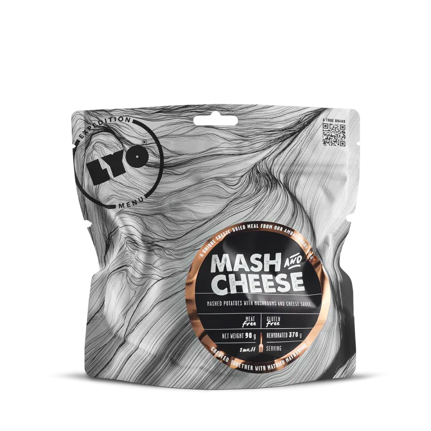 LYOFOOD Mash & Cheese – Glutenfri turmat med potetmos og ost - Game-On.no