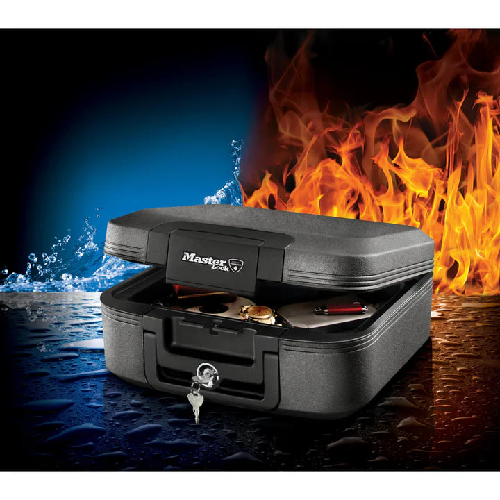 MasterLock - Brannsikker og Vanntett Sikkerhetskoffert - A4‑format - Game-On.no