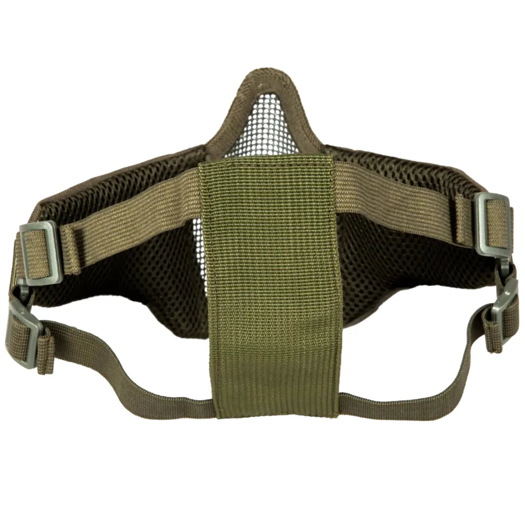Mesh Maske med Kinnpute - Ranger Green - Game-On.no