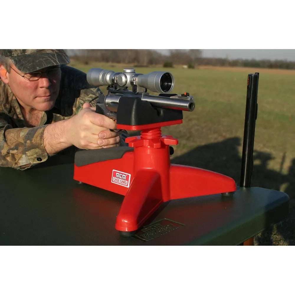 MTM - Justerbar Front Skytestøtte til Håndvåpen og Rifle - Game-On.no