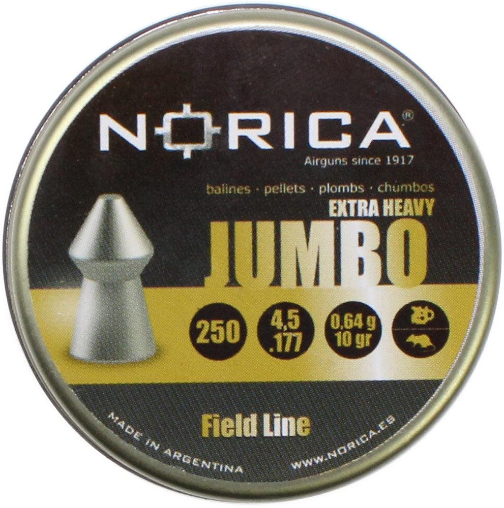 Norica Jumbo 4.5mm Luftgeværskuler - 250stk - Game-On.no