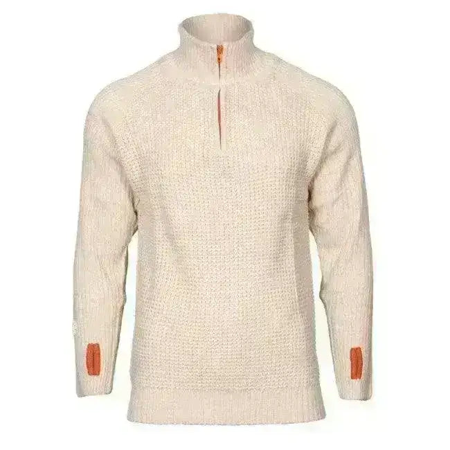 Norskprodusert Villmark Genser - Offwhite - Game-On.no