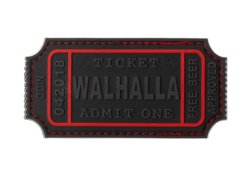 Patch - Large Walhalla Ticket Rubber - Blackops - gameon.eu