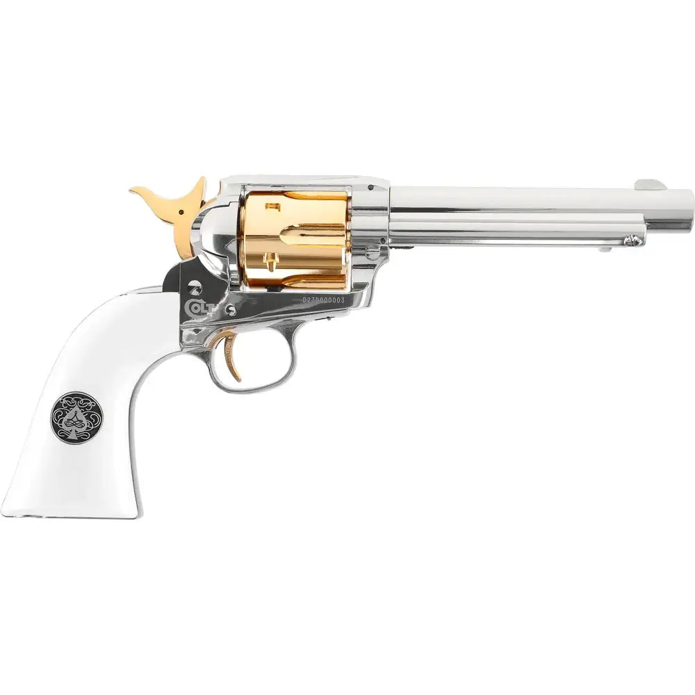 Peacemaker SAA .45 Smoke Wagon - CO2 Drevet Revolver - 4.5mm Pellets - Game-On.no