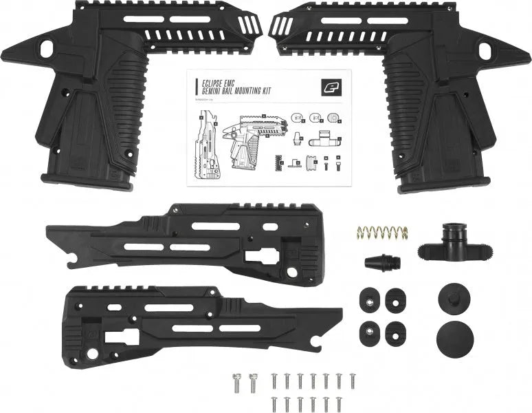 Planet Eclipse EMC Gemini Rail Mounting Kit - Svart - Game-On.no