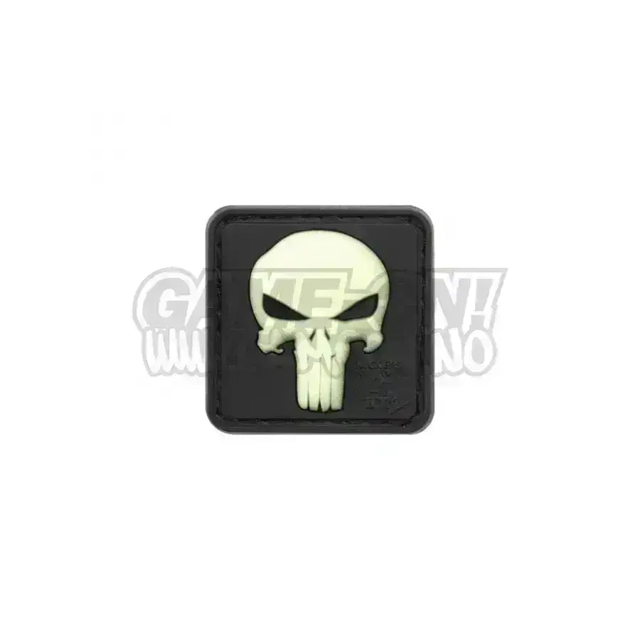 Punisher Patch - Lyser i Mørket - Game-On.no