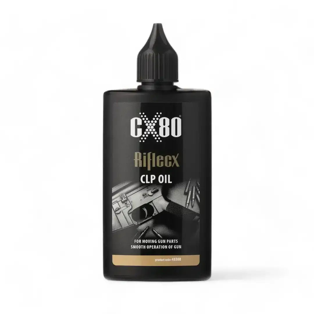 RifleCX CLP Våpenolje 100ml – Smøring, rengjøring og beskyttelse - Game-On.no