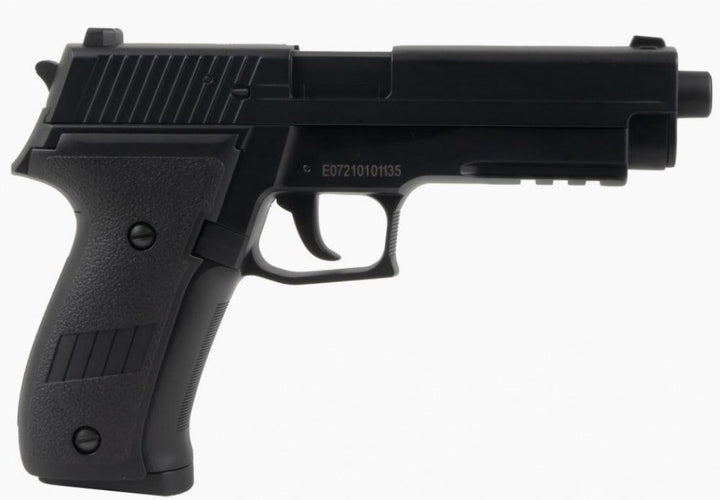 SA - P226 Elektrisk Airsoft Pistol med Mosfet og LiPo - Svart - gameon.eu