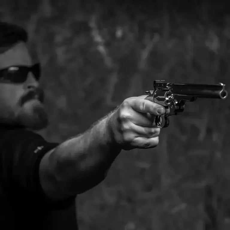 Schofield 6`- Luftvåpen Revolver - 4.5mm Pellet - Sølv - Game-On.no