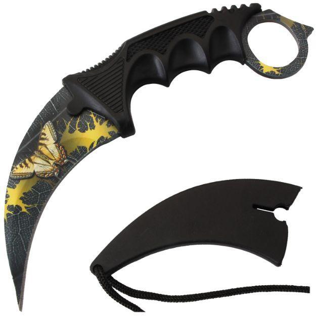 SE - Taktisk Karambitstyle Kniv - Butterfly - gameon.eu