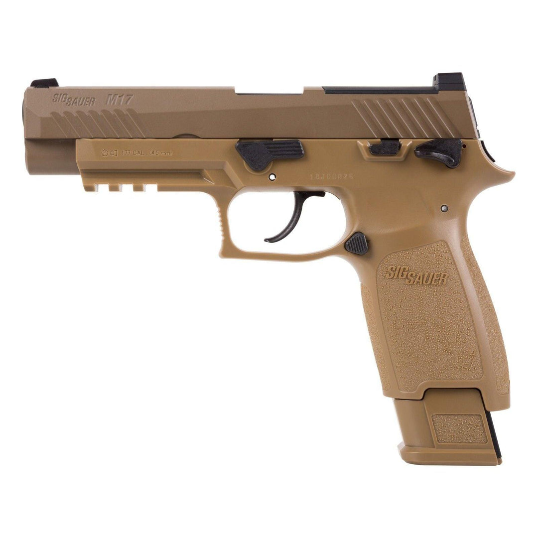 Sig Sauer - M17 P320 ASP Luftpistol 4.5mm Pellets - Tan - Game-On.no