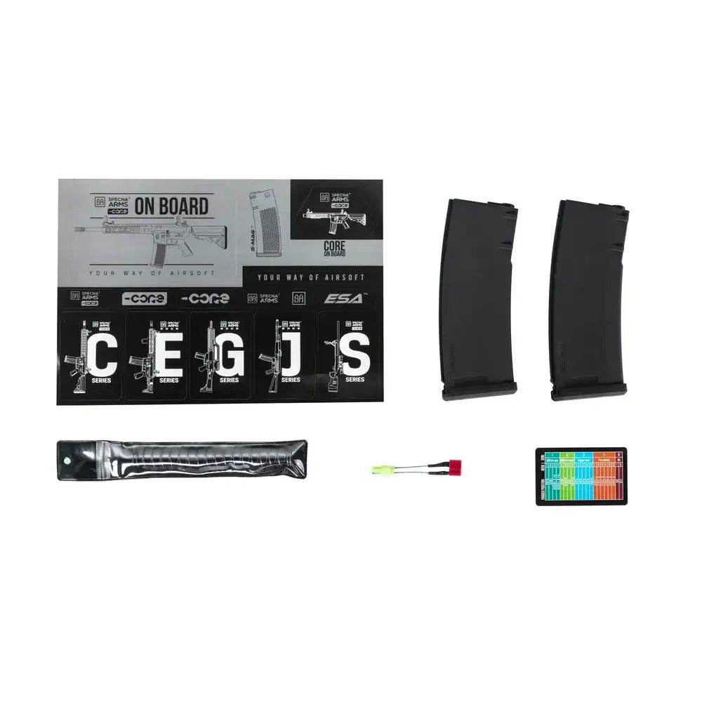 Specna Arms - C08 CORE™ HAL ETU™ Gen2 Elektrisk Softgunrifle - Svart - Game-On.no