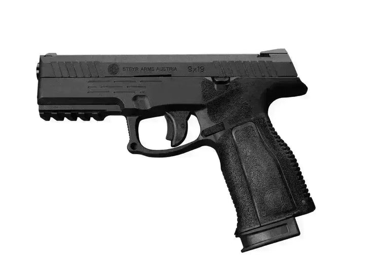 Steyr L9A2 Co2 Drevet Softgunpistol med Blowback - Svart - Game-On.no