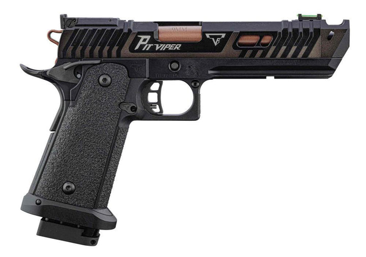 TTI Pit Viper Softgunpistol Replika med Blowback - Softgungass - Game-On.no