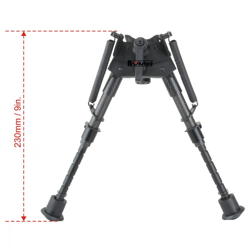 Vector - Karbonfiber Swivel Bipod/Tofot 6 med 21mm Adapter - gameon.eu