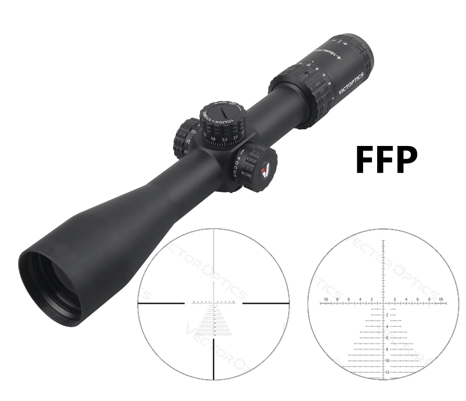 Vector Optics - S4 FFP Kikkertsikte 4-16x44mm - gameon.eu