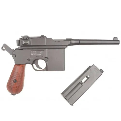 C96 - Full Auto CO2 Drevet Softgun Pistol Blowback