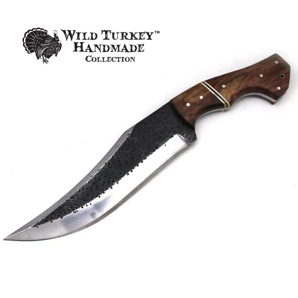 Wild Turkey - Håndlaget Fixed Blade - Svart - Game-On.no