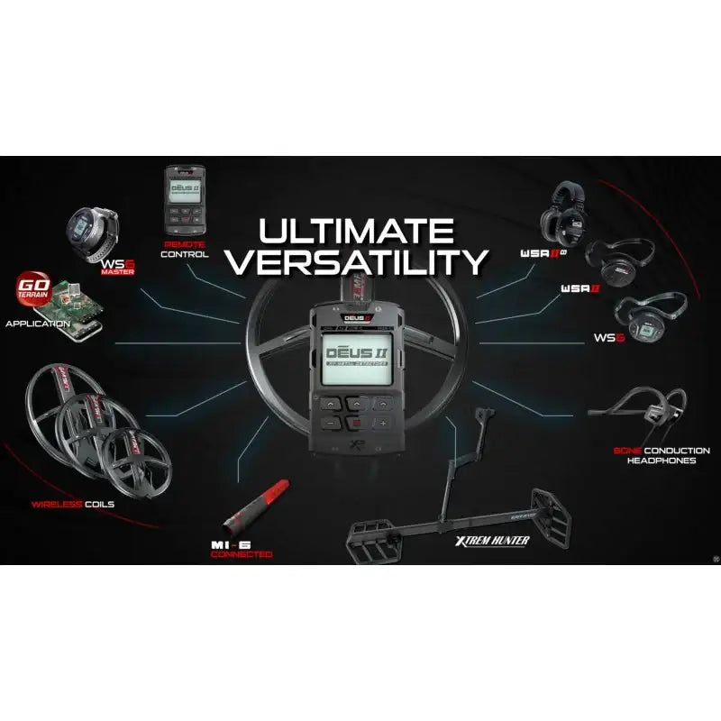XP - DEUS II Metalldetektor - 28FMF-RC-WS6 - Game-On.no