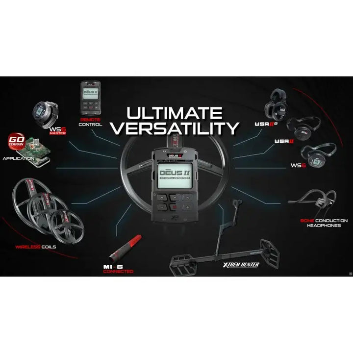 XP - DEUS II Metalldetektor - 28FMF-RC-WS6 - Game-On.no