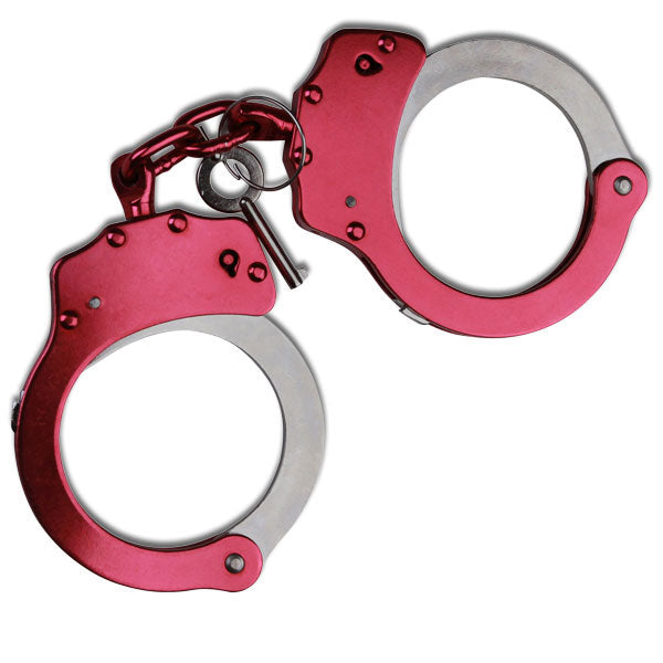 MTech USA - Håndjern i Karbonstål med Dobbel Lås